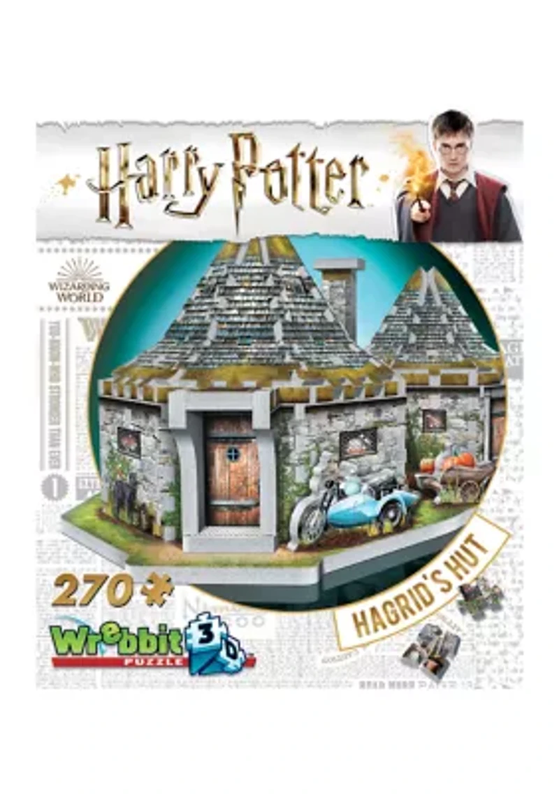 Harry Potter Collection - Hagrid's Hut 3D Puzzle: 270 Pieces