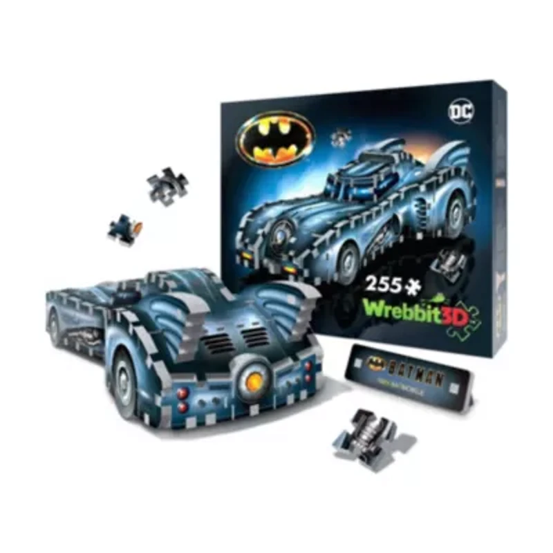 DC Batman - Batmobile 3D Jigsaw Puzzle: 255 Pcs