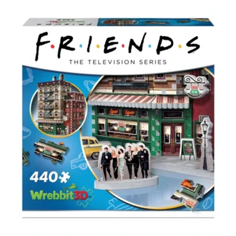 Friends - Central Perk 3D Jigsaw Puzzle: 440 Pcs