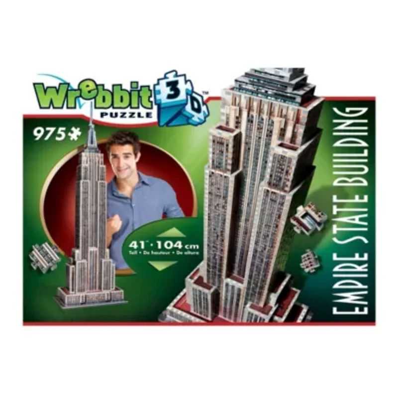 Empire State Building 3D Puzzle: 975 Pcs