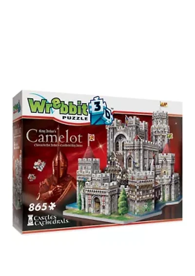King Arthur's Camelot 3D Puzzle: 865 Pieces