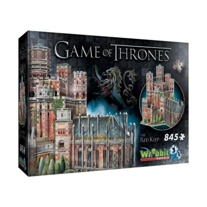 Game of Thrones - The Red Keep 3D Puzzle: 845 Pcs