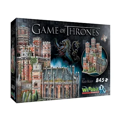 Game of Thrones - The Red Keep 3D Puzzle: 845 Pcs