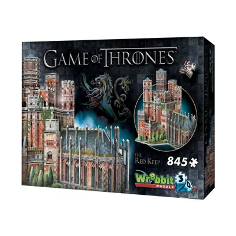 Game of Thrones - The Red Keep 3D Puzzle: 845 Pcs