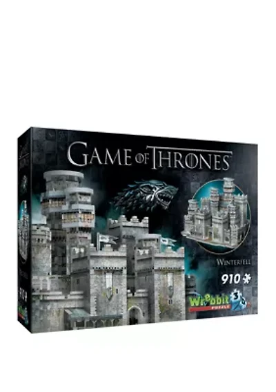 910 Piece Game of Thrones Winterfell 3D Puzzle