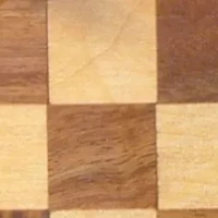 7 in x 3.5 in Magnetic Wooden Folding Travel Chess Set