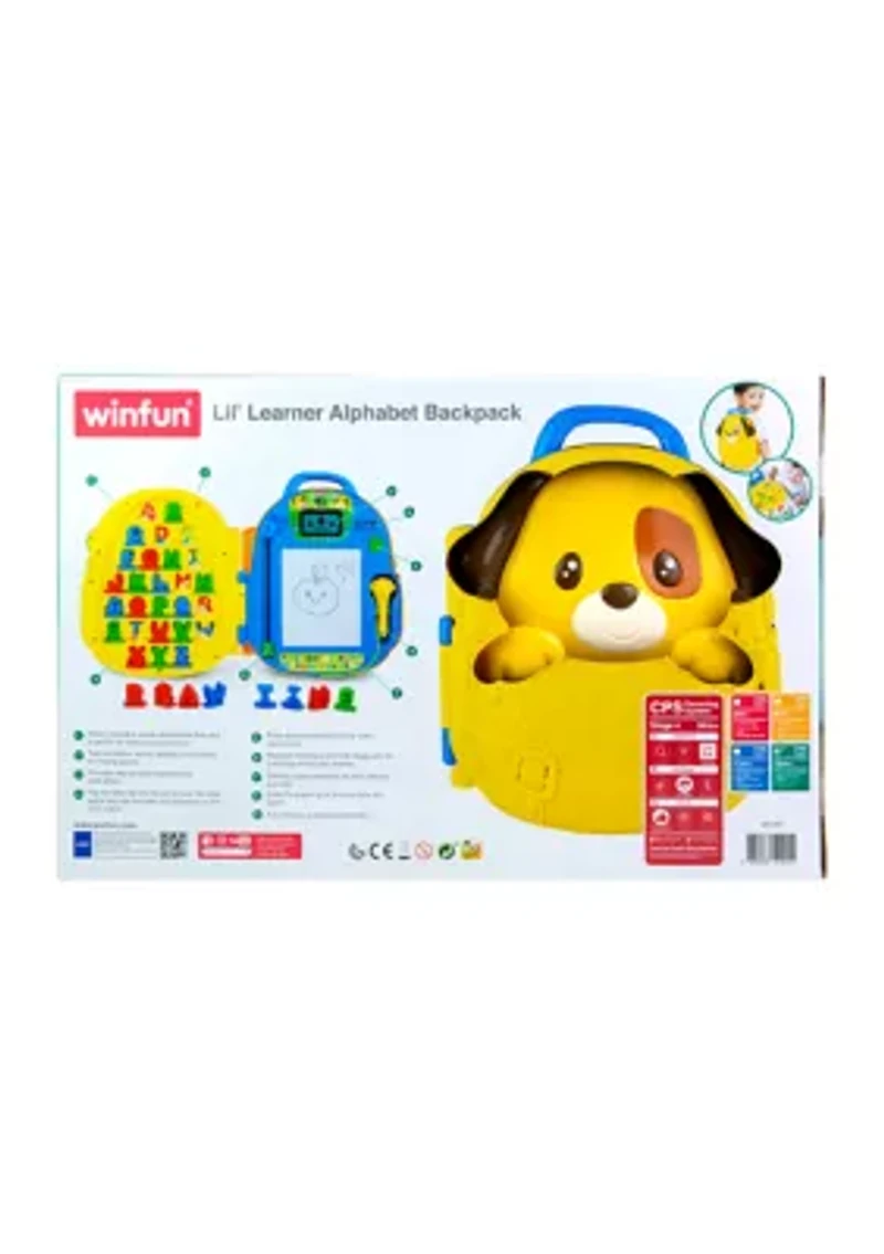 Lil Learner Alphabet Backpack
