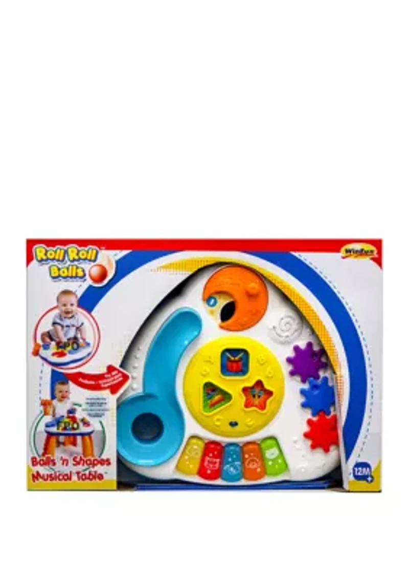  Balls 'N Shapes Musical Table 