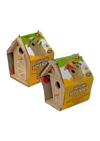 DYI Combo Kit: Bird Feeder and Bird House