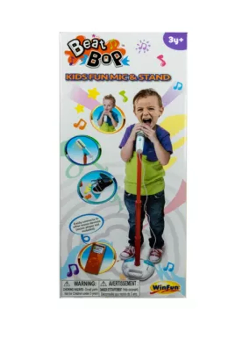 Kids Fun Microphone with Stand