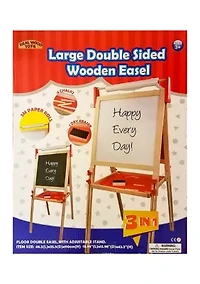 Large Double Sided Wooden Easel