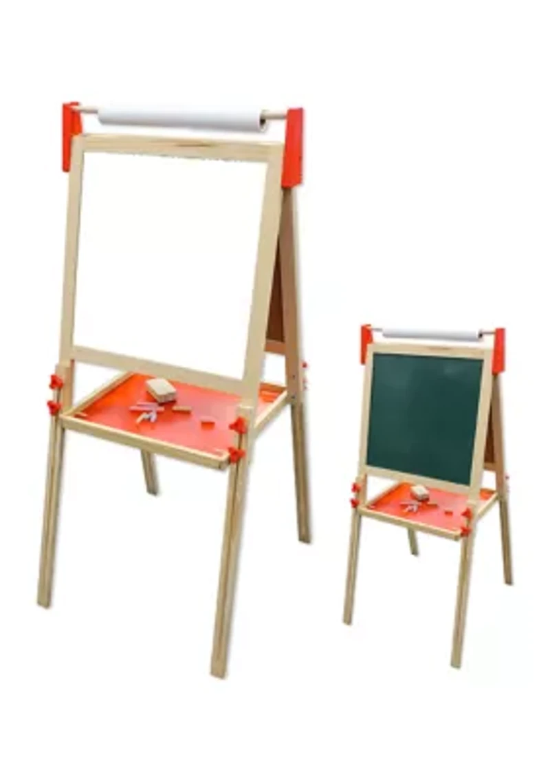 Large Double Sided Wooden Easel