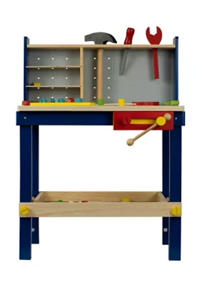 50 Piece Wood Tool Bench Playset