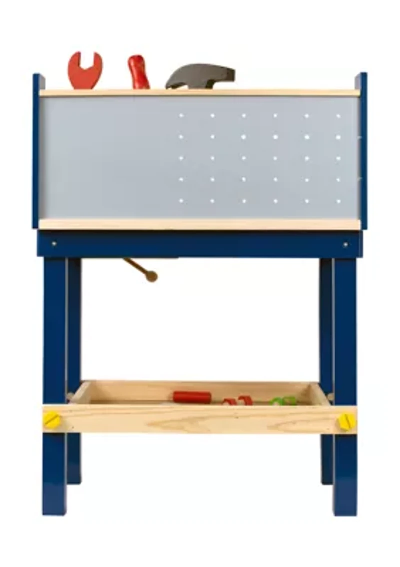 50 Piece Wood Tool Bench Playset