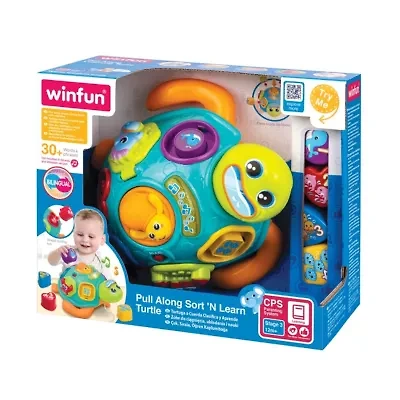 Bilingual Pull Along Sort 'n Learn Turtle