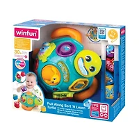 Bilingual Pull Along Sort 'n Learn Turtle