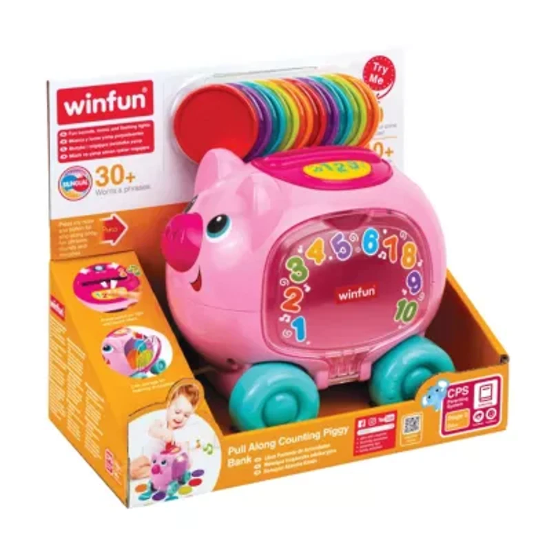 Pull Along Counting Piggy