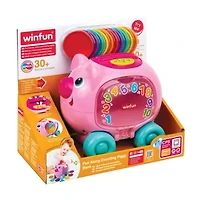 Pull Along Counting Piggy