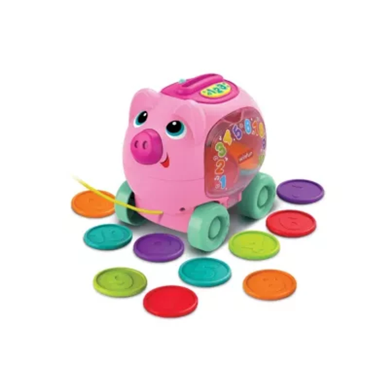 Pull Along Counting Piggy