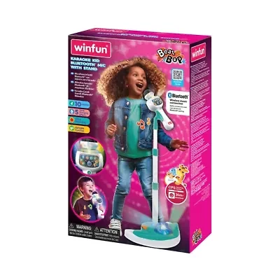 Karaoke Kids Bluetooth Mic With Stand