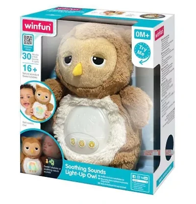 Soothing Sounds Light Up Owl