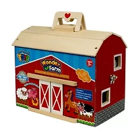 Red Wood Barn with Acc