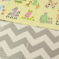 Jumbo Reversible Foldable Mat ABC-123/Stripes