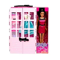 11.5"doll with Wardrobe Carrying Case and Accessories-Ethnic
