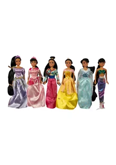 11.5 Inch Princess Gift Set Dolls - Ethnic