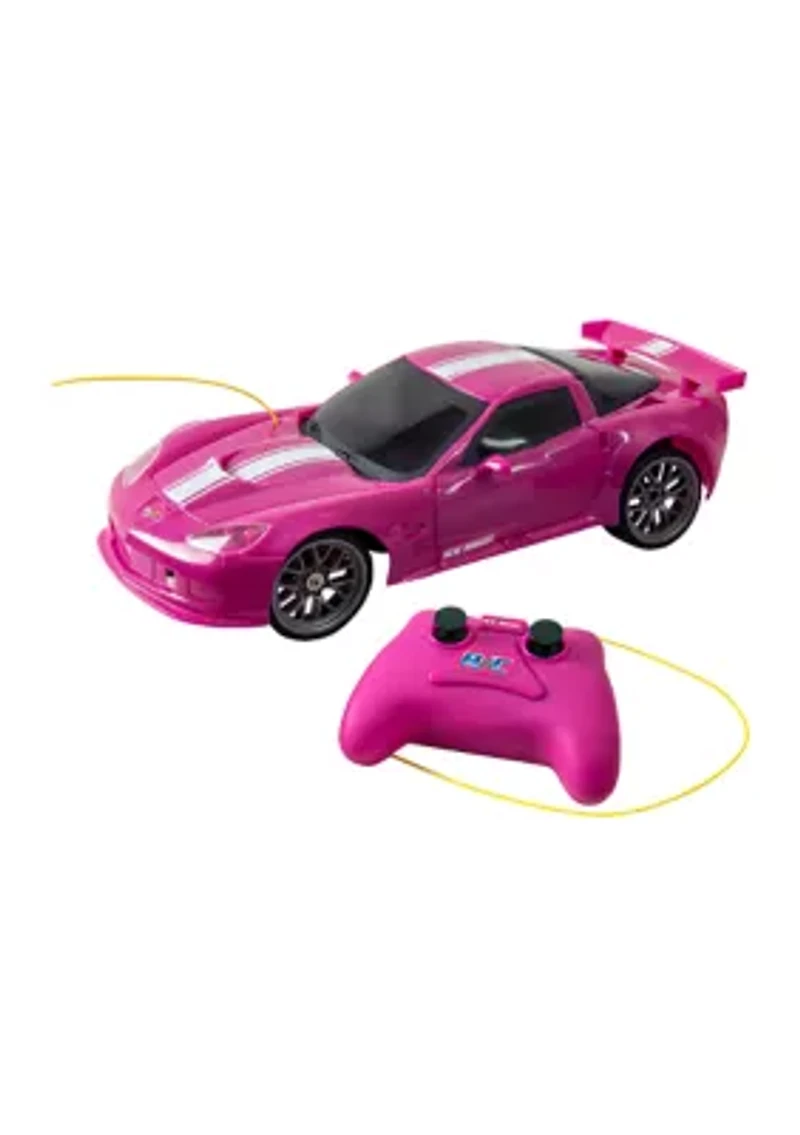 1:16 Scale Radio Control Corvette in Pink