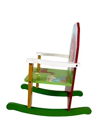 Children's Wood Farm Rocking Chair