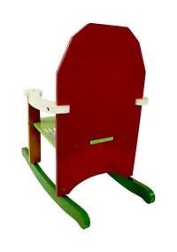 Children's Wood Farm Rocking Chair
