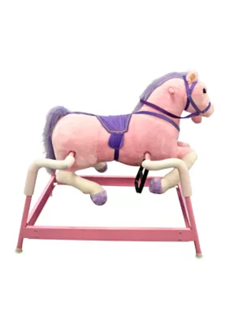 Spring Pink Horse with Sound