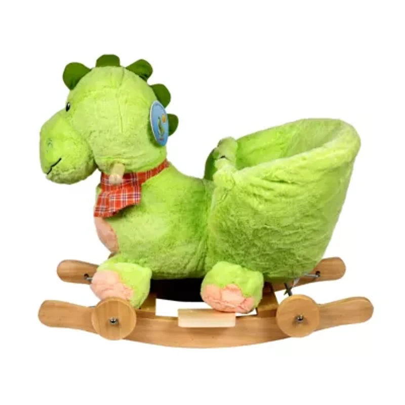 Dino Rocker with Wheels & Music