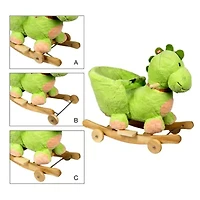 Dino Rocker with Wheels & Music
