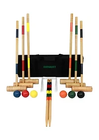 Wood Croquet Set
