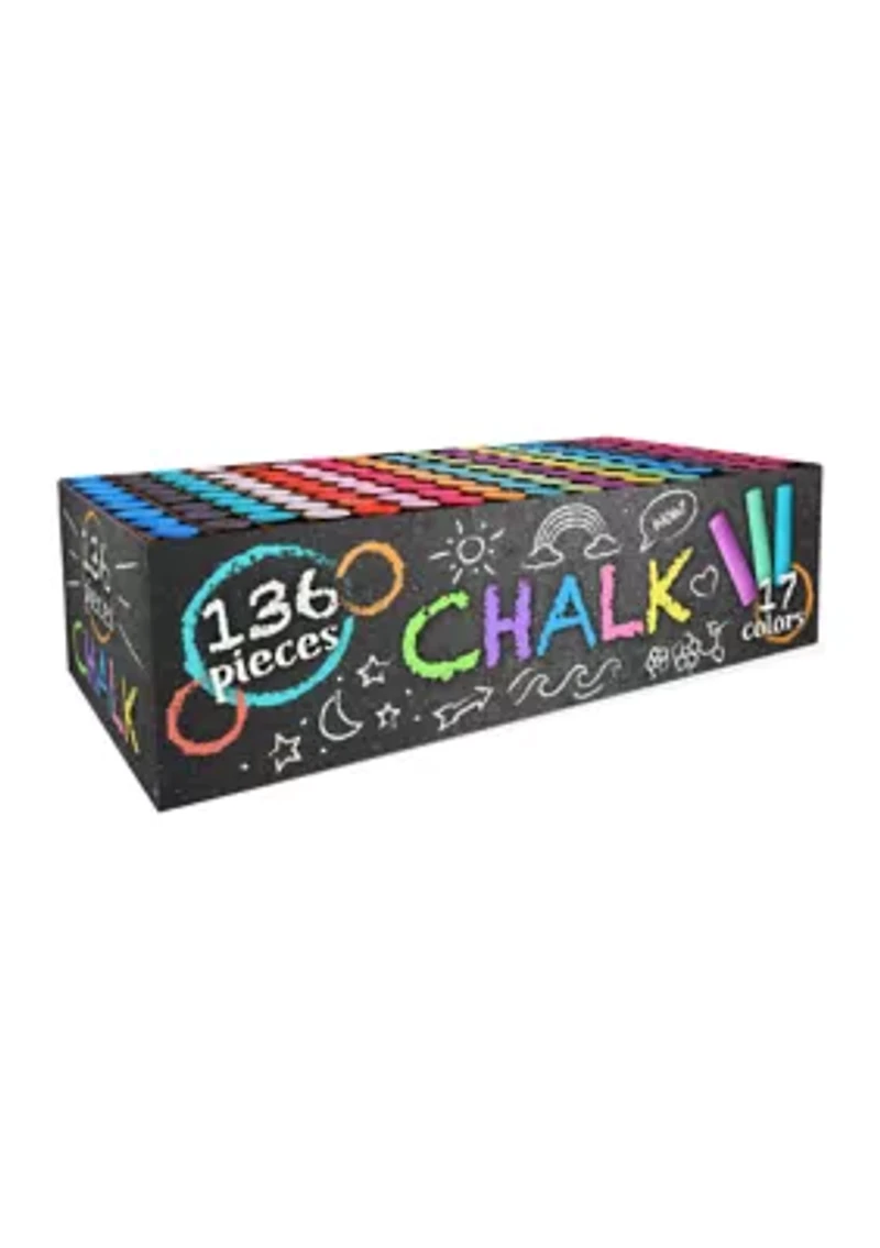 136 Pc. Chalk Set