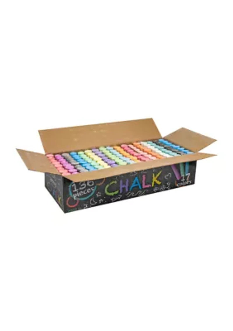 136 Pc. Chalk Set