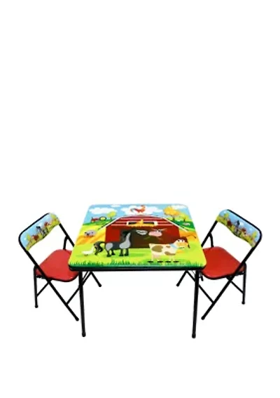Barnyard Table & Chairs Set 