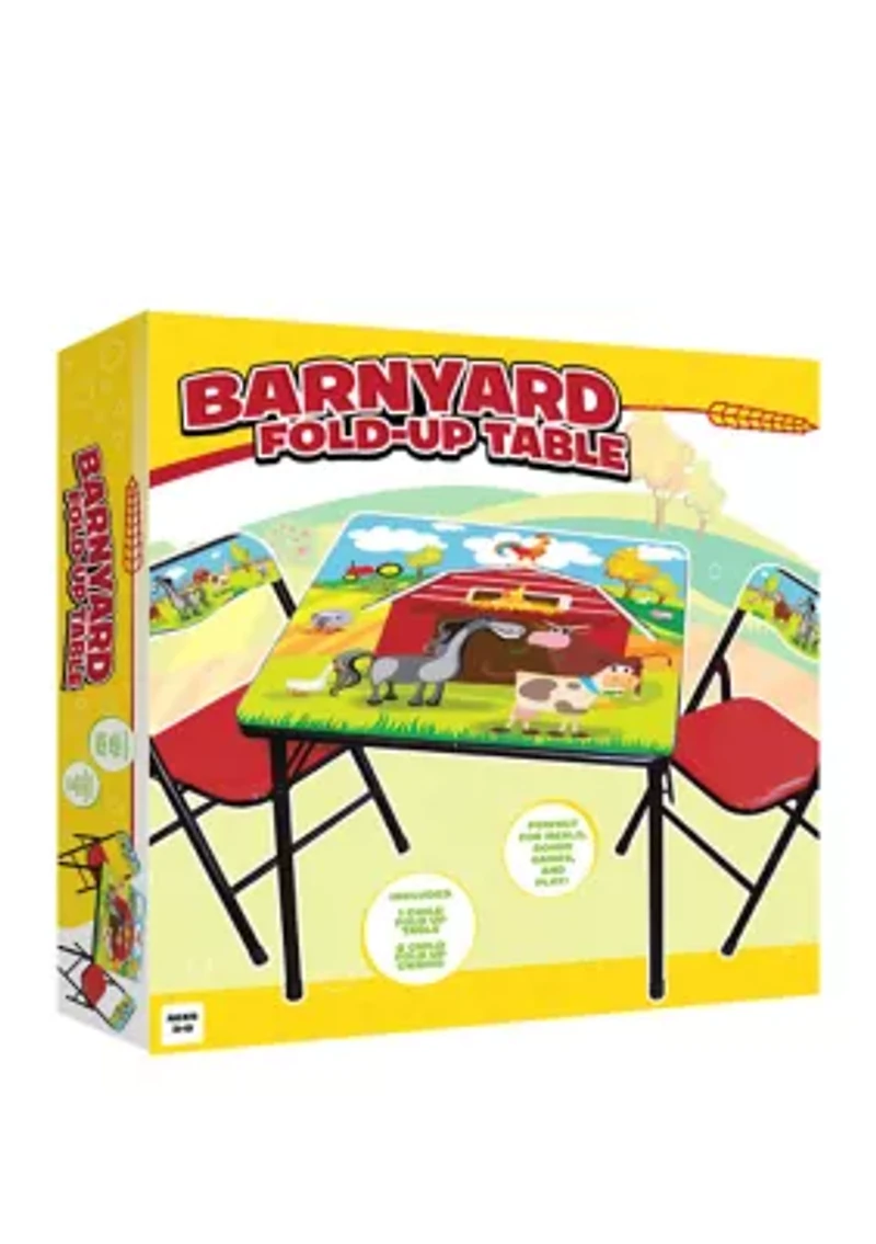 Barnyard Table & Chairs Set 