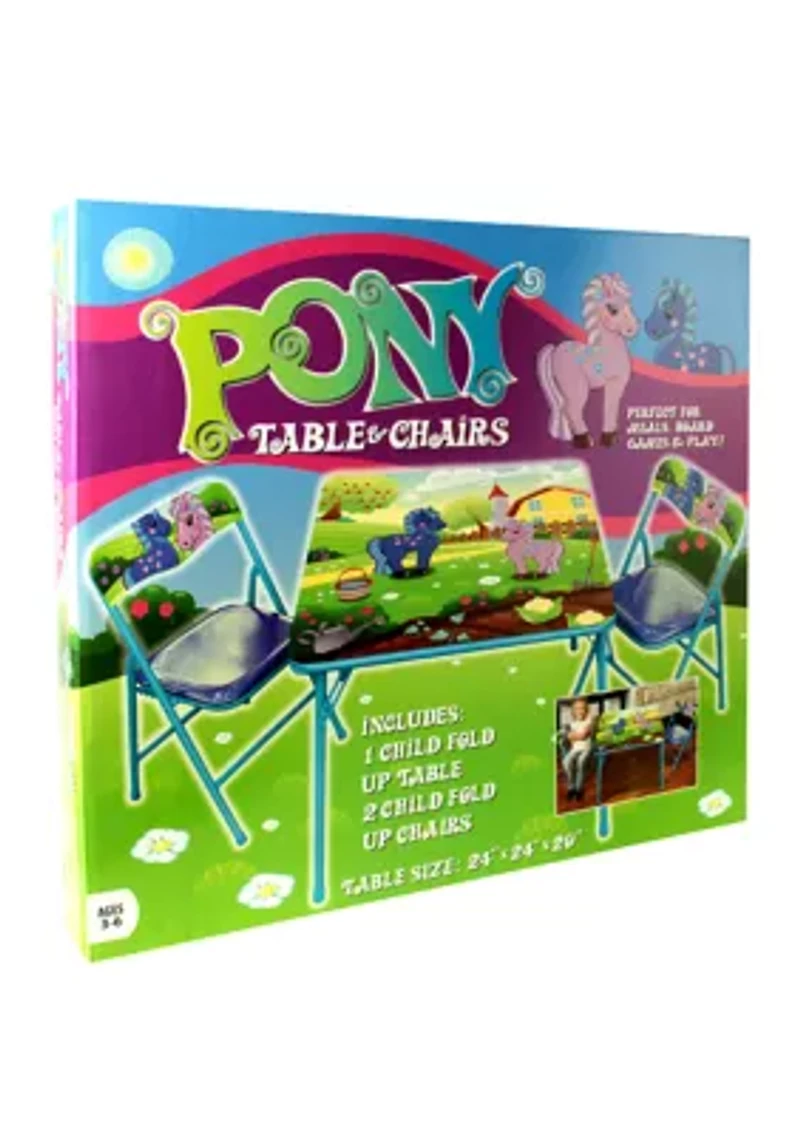 Pony Table and Chair Set