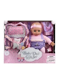 Baby Doll Gift Set with Carrier