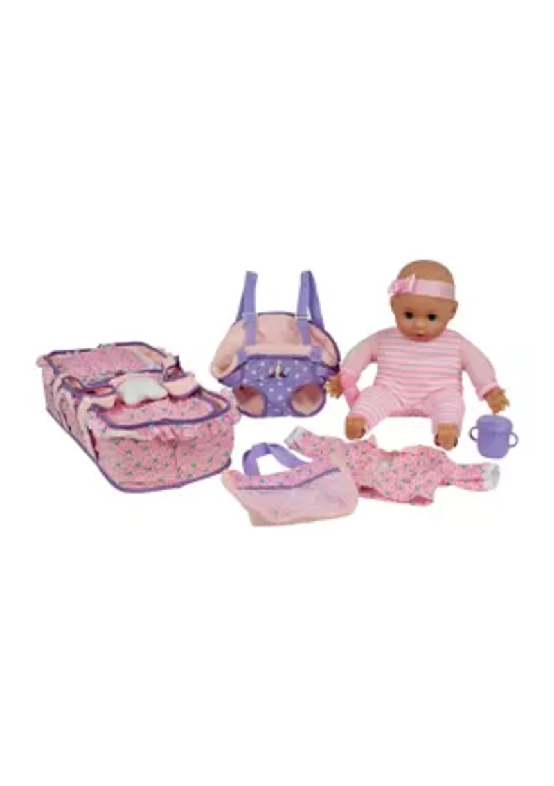 Baby Doll Gift Set with Carrier