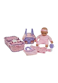 Baby Doll Gift Set with Carrier