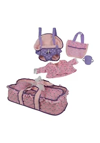 Baby Doll Gift Set with Carrier