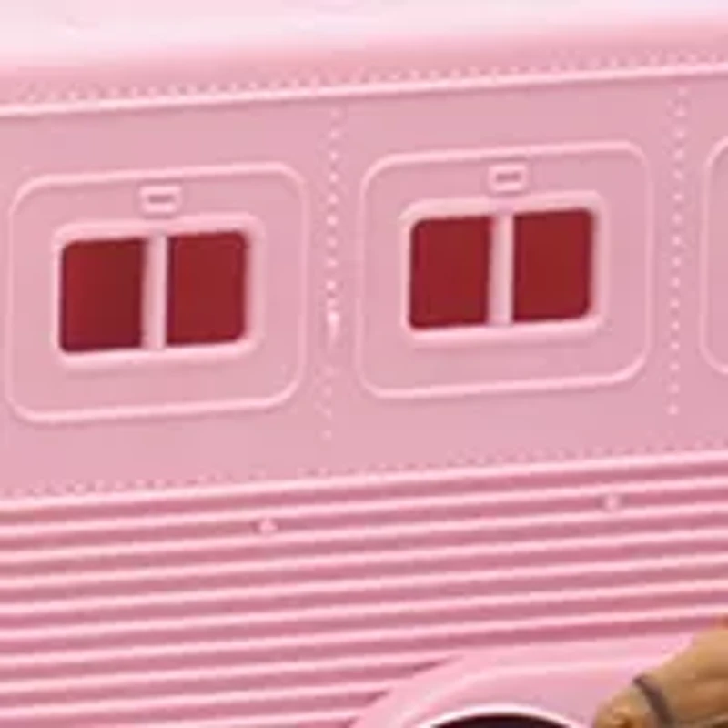 Die-Cast 1:32 Pink Pick-Up with Fifth Wheel