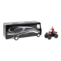 Camping RV Playset With Mini Die Cast Polaris