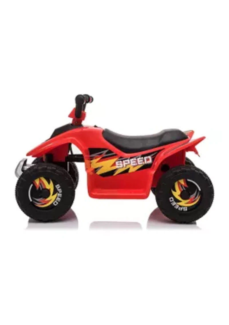 6 Volt Battery Operated Mini Quad Ride On 