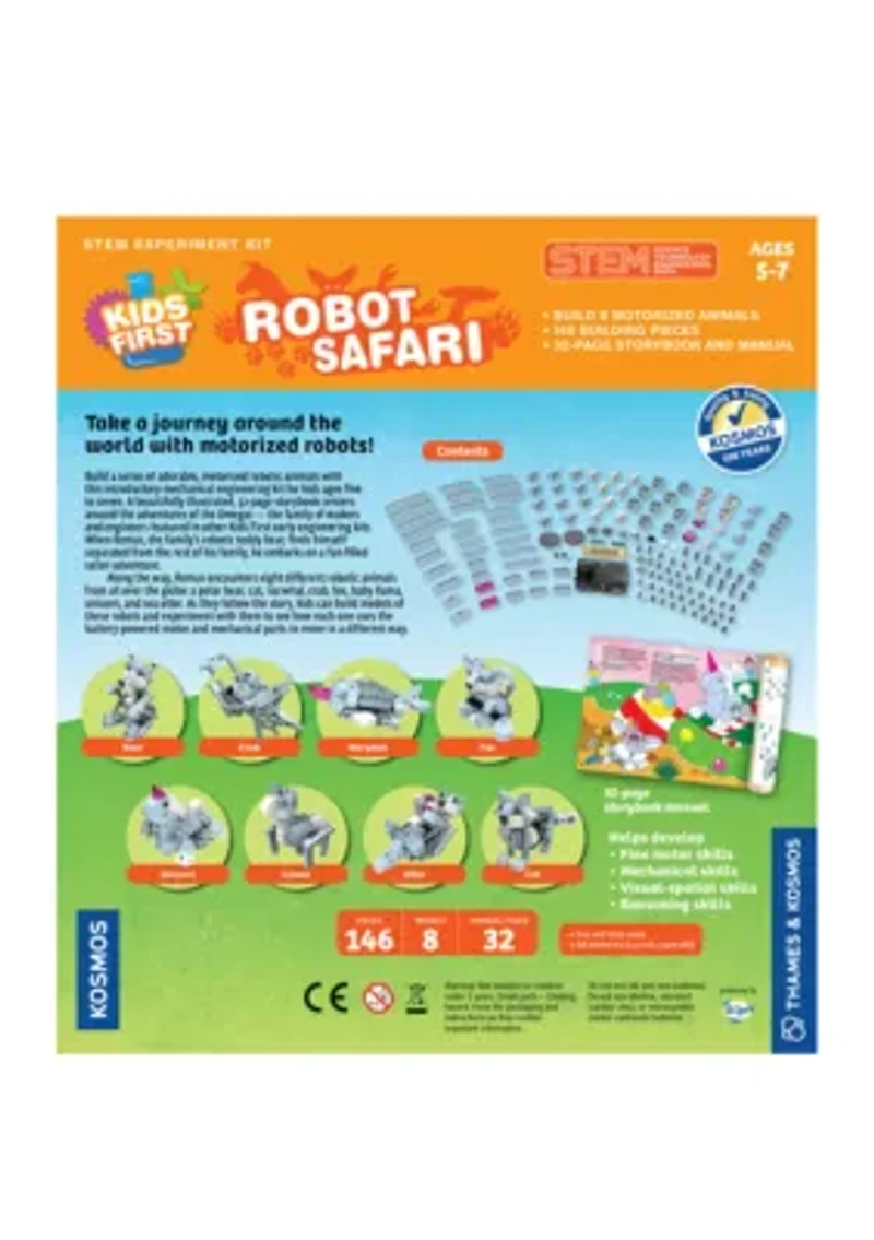 Kids First: Robot Safari Introduction to Motorized Machines