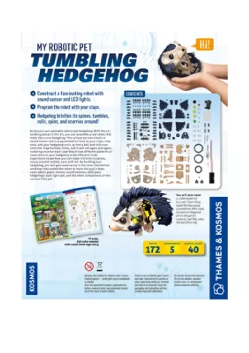 My Robotic Pet Tumbling Hedgehog